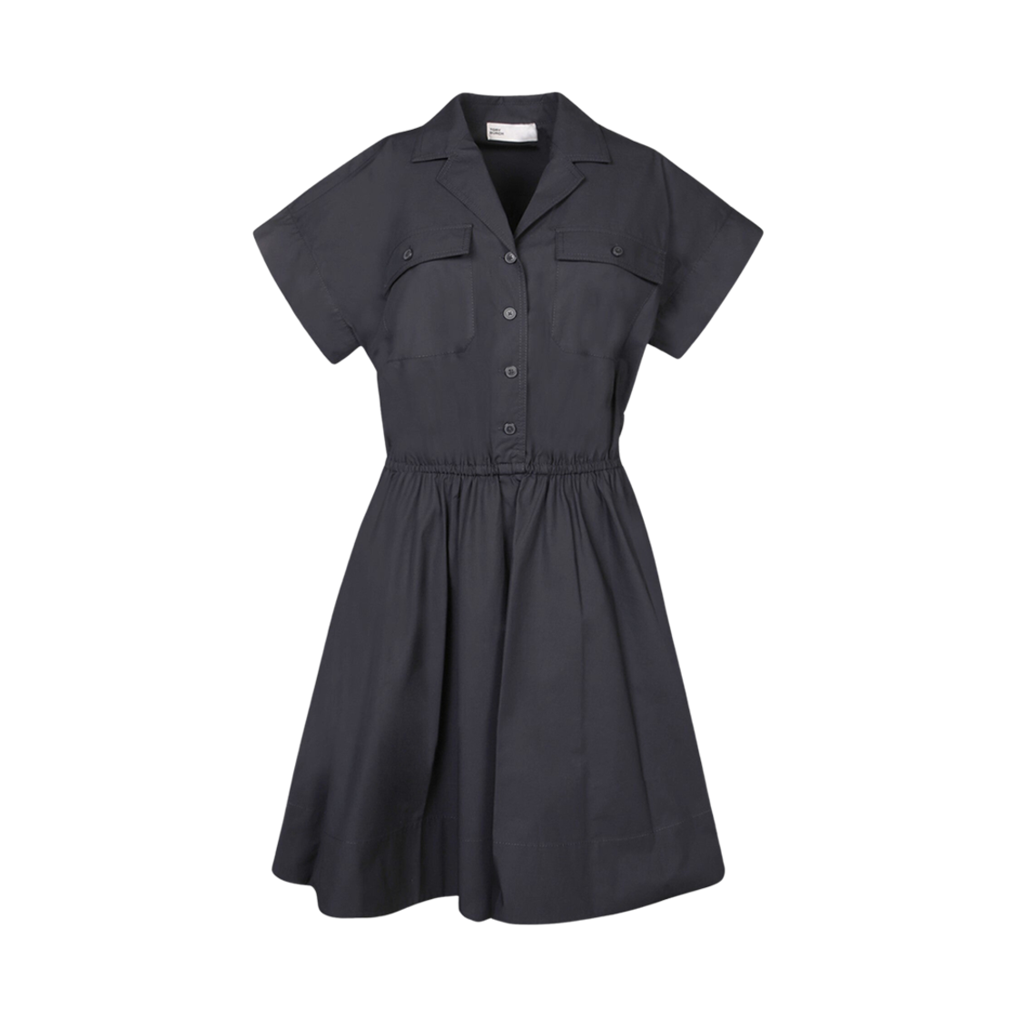 159727-001 (W) Tory Burch Poplin Shirt Dress Black