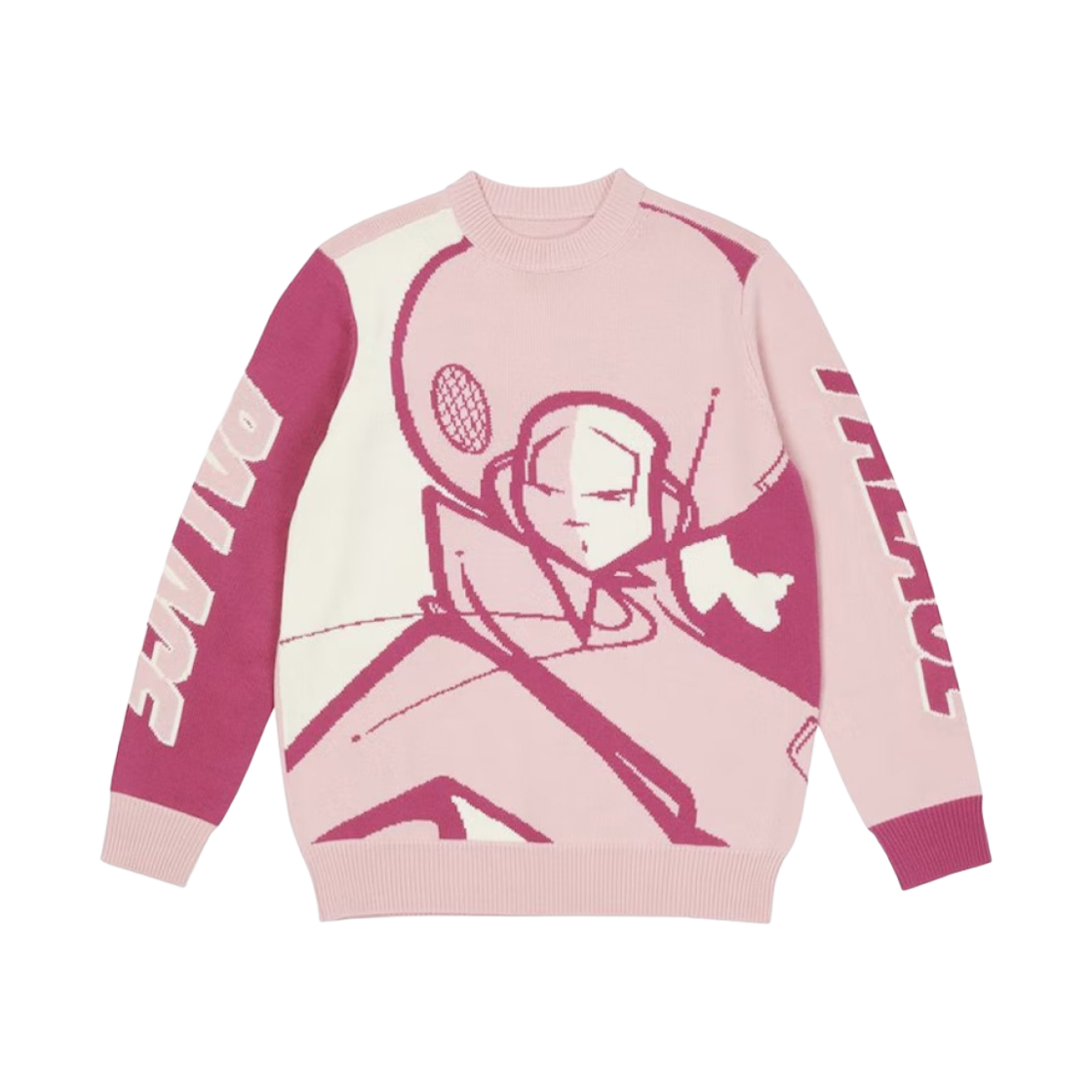 팔라스 좀비 니트 핑크 - 21FW(Palace Zombie Knit Pink - 21FW) - 1