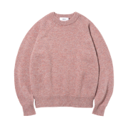 Knitted Shaggy Dog Wool 100% Round Knit Pink