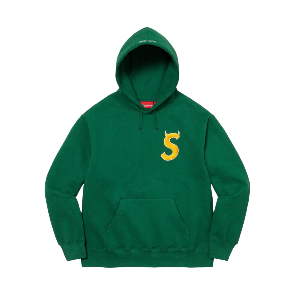 슈프림 S 로고 후드 스웨트셔츠 다크 그린 - 22FW(Supreme S Logo Hooded Sweatshirt Dark Green - 22FW) - 1