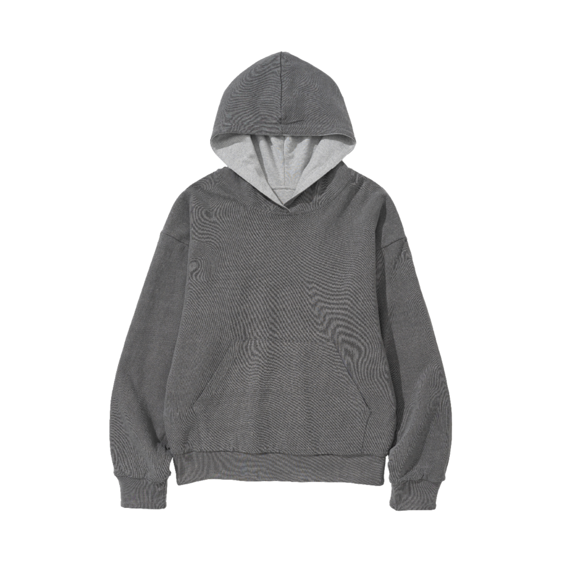 LABW24C003 LAB TWELVE Reversible Pigment Hood Pigment Charcoal + Black