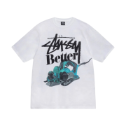 Stussy x Better Gift Shop Built Better T-Shirt White