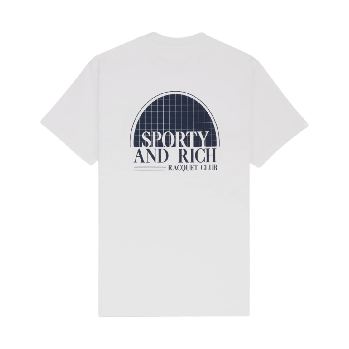 TS923WH Sporty & Rich Racquet Club T-Shirt White Navy