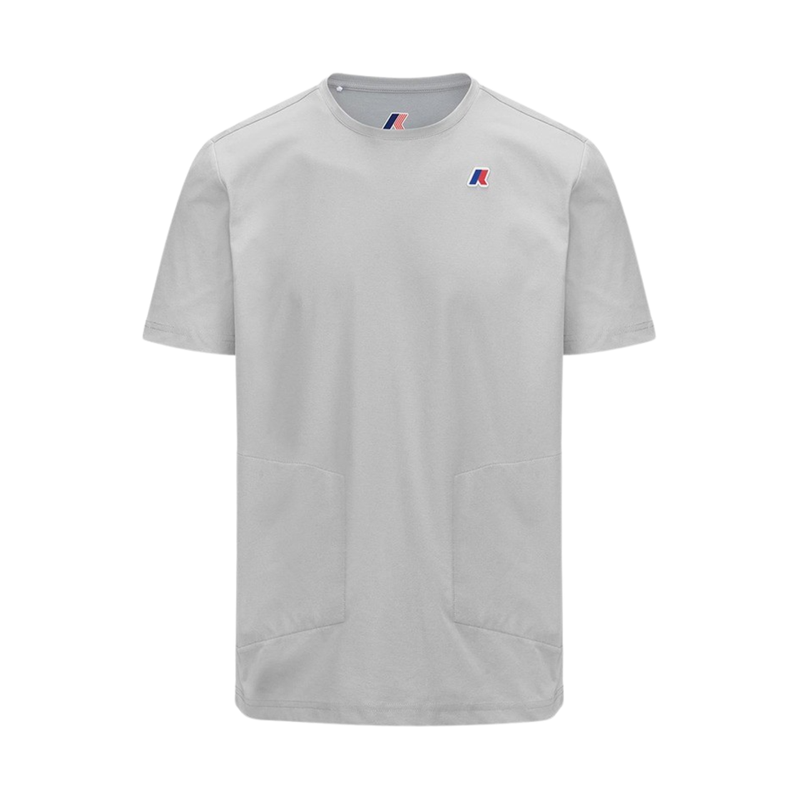 Y241EUT284LG1 K-Way Seril Travel T-Shirt Light Gray