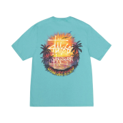 Stussy Sunset T-Shirt Ocean