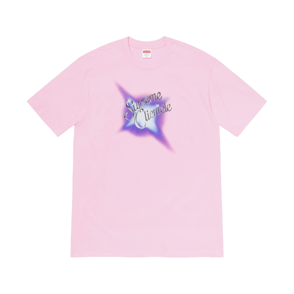 슈프림 클라이언텔 티셔츠 라이트 핑크 - 20FW(Supreme Clientele T-Shirt Light Pink - 20FW) - 1