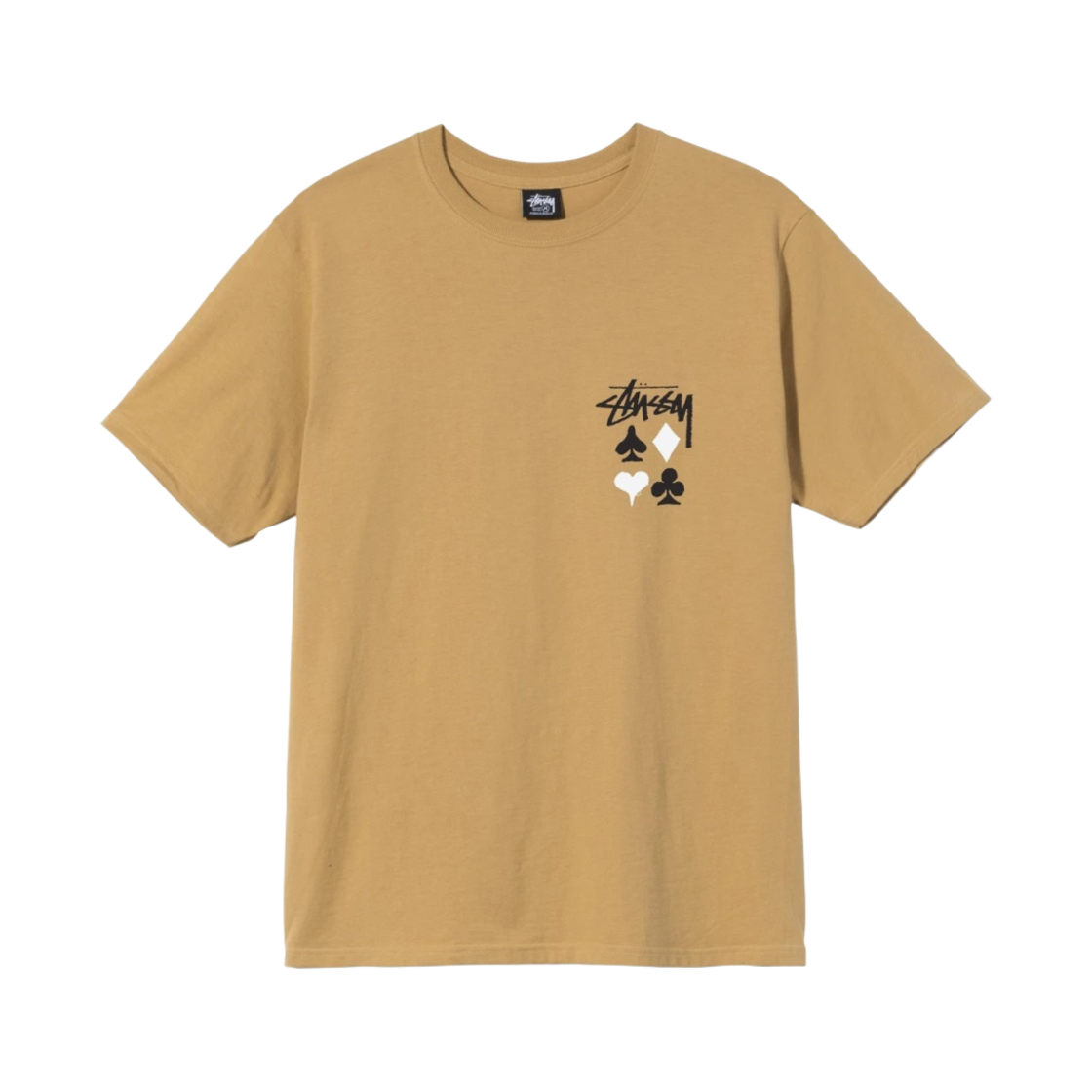 스투시 풀 덱 2 티셔츠 카키(Stussy Full Deck 2 T-Shirt Khaki) - 2
