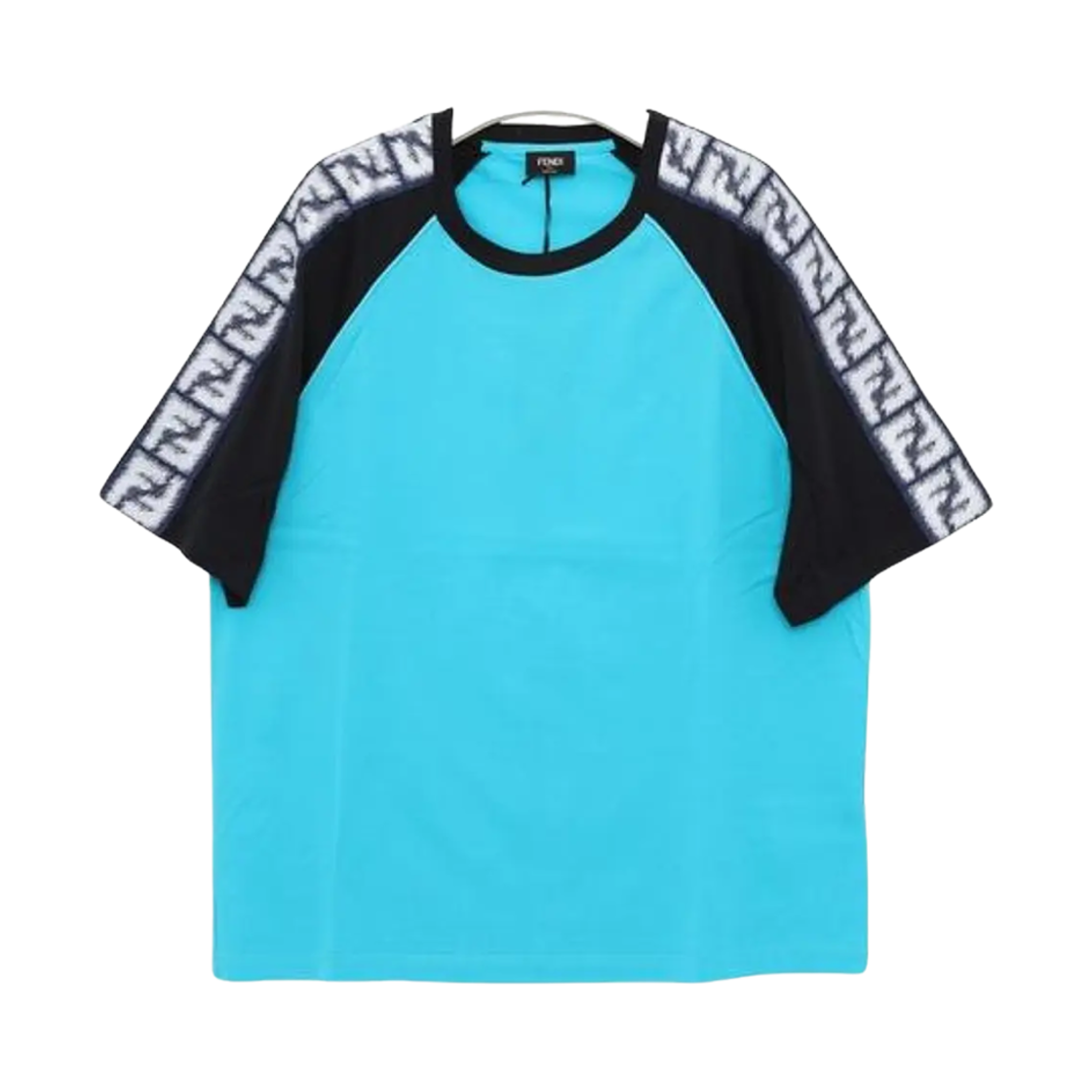 FAF679AN5YF1KRV Fendi FF Logo T-Shirt Blue