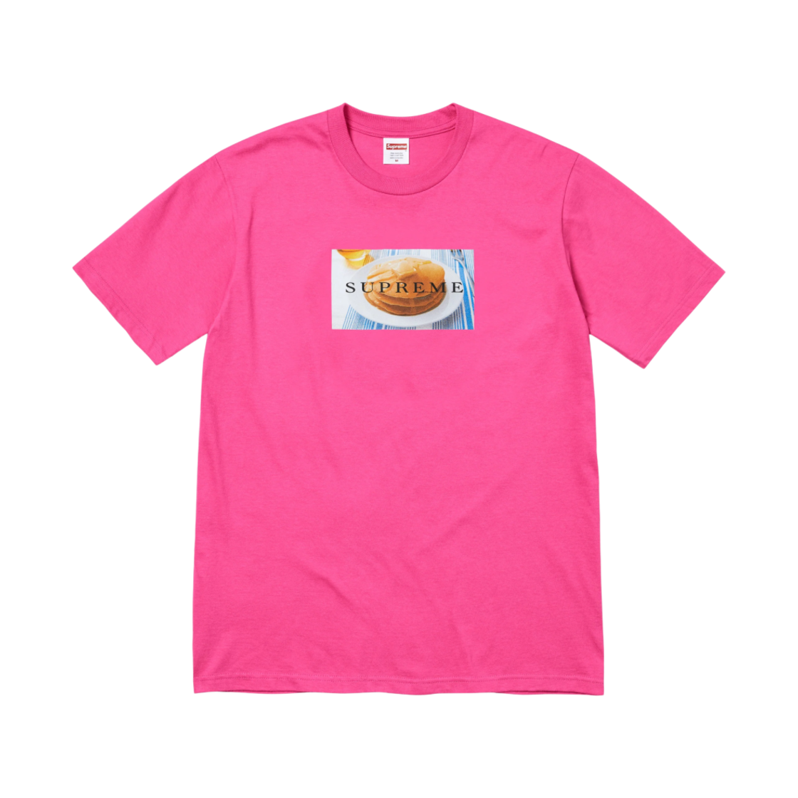 - Supreme Pancakes T-Shirt Fuchsia - 25SS