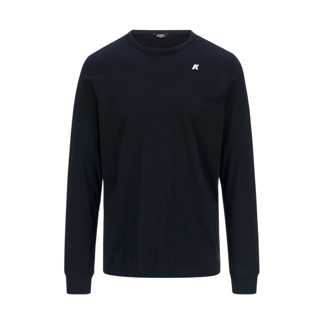 Y246EMT159 K-WAY Elmer Js Peach T-Shirt Dark Navy