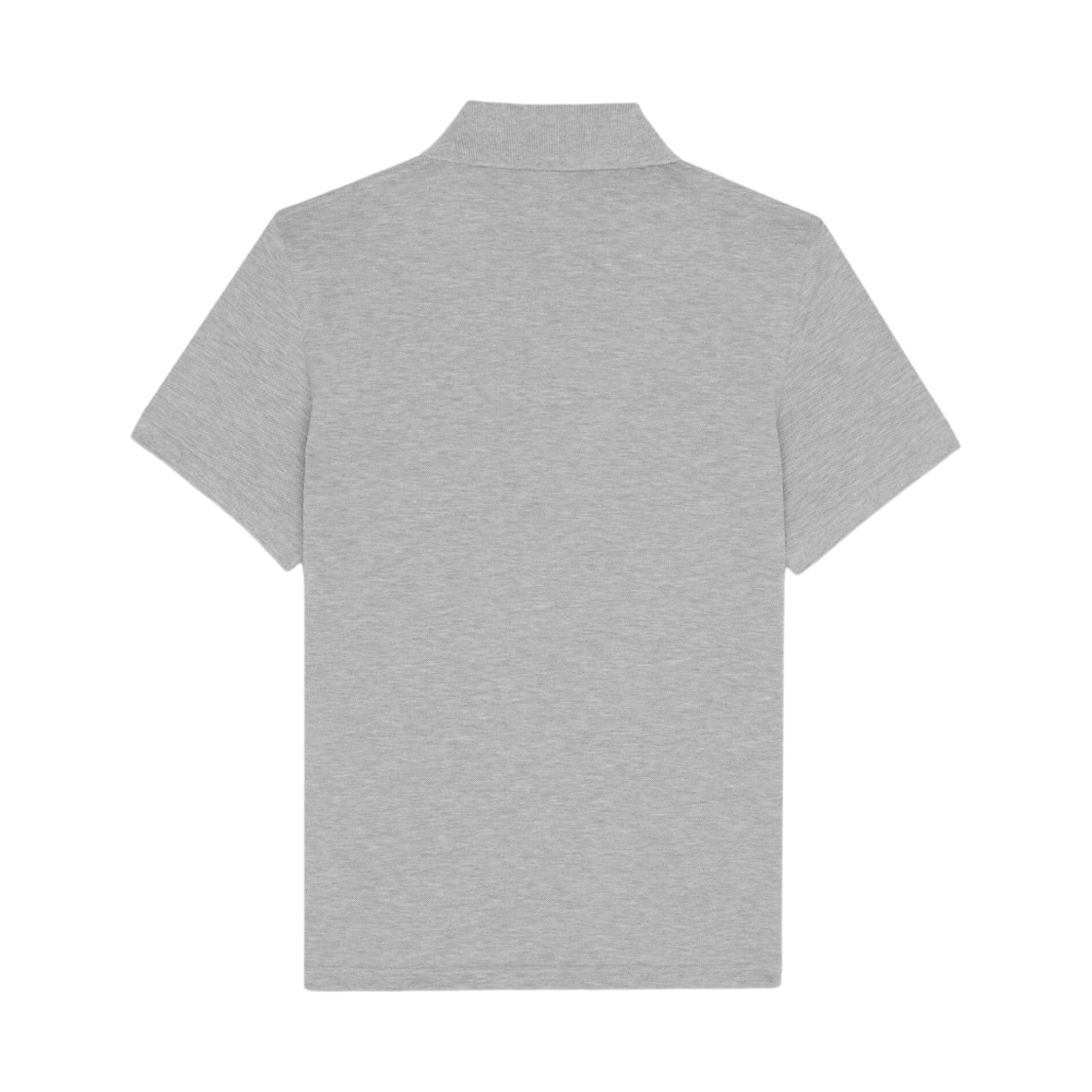생로랑 코튼 피케 모노그램 폴로 셔츠 그리 신(Saint Laurent Monogram Polo Shirt in Cotton Pique Gris Chine) - 2