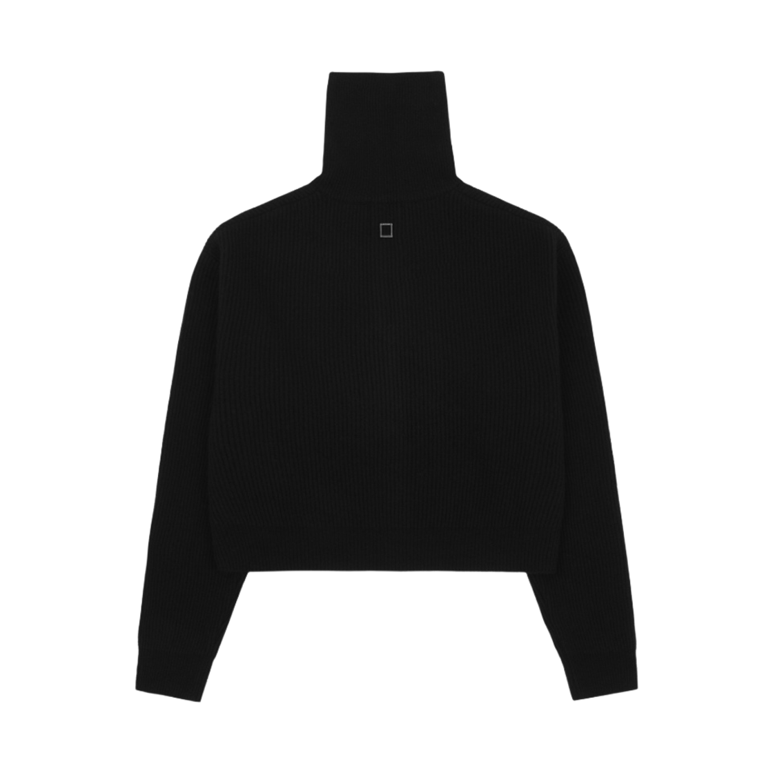 우영미 하프 집업 니트 블랙 - 22FW(Wooyoungmi Half Zip-Up Knit Black - 22FW) - 2