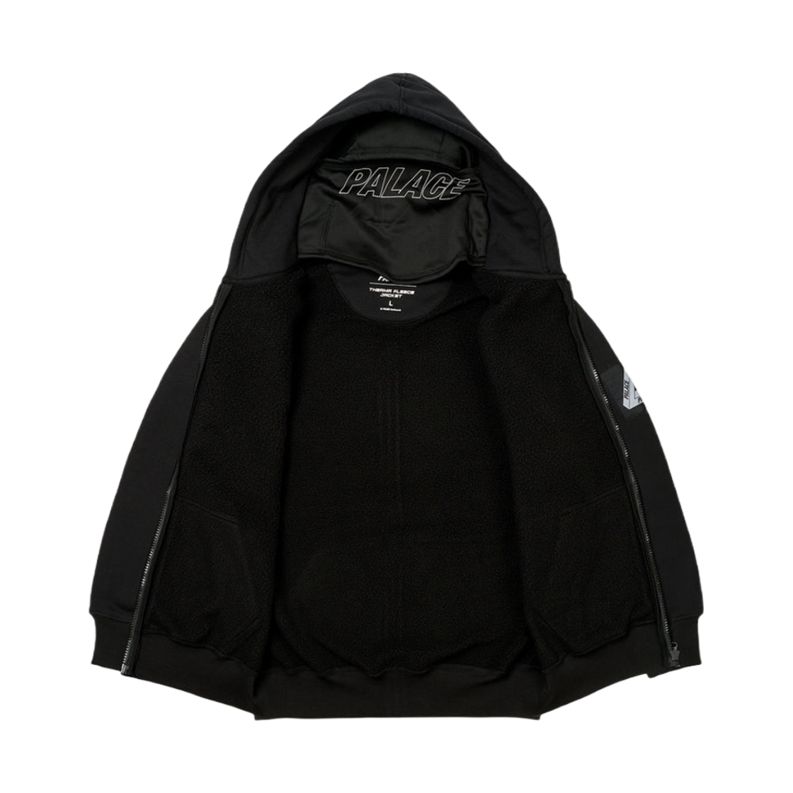 팔라스 페이스마스크 써멀 후드 블랙 - 23FW(Palace Facemask Thermal Hood Black - 23FW) - 2