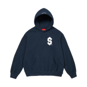 Supreme $ Hooded Sweatshirt Navy - 24SS