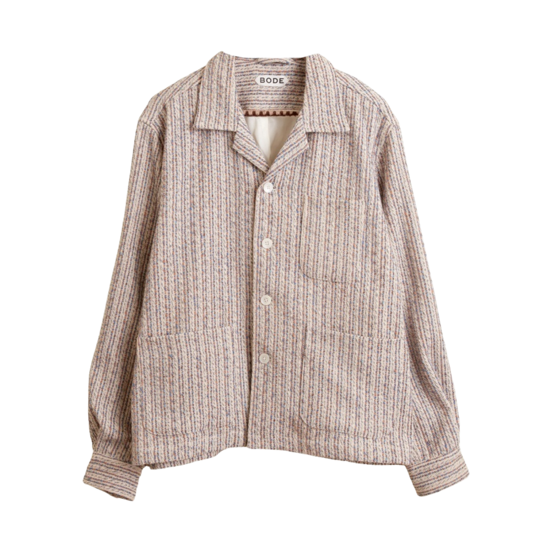 - Bode Blue Coral Overshirt Multi