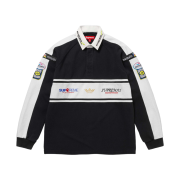Supreme Chest Stripe Rugby Black - 24FW