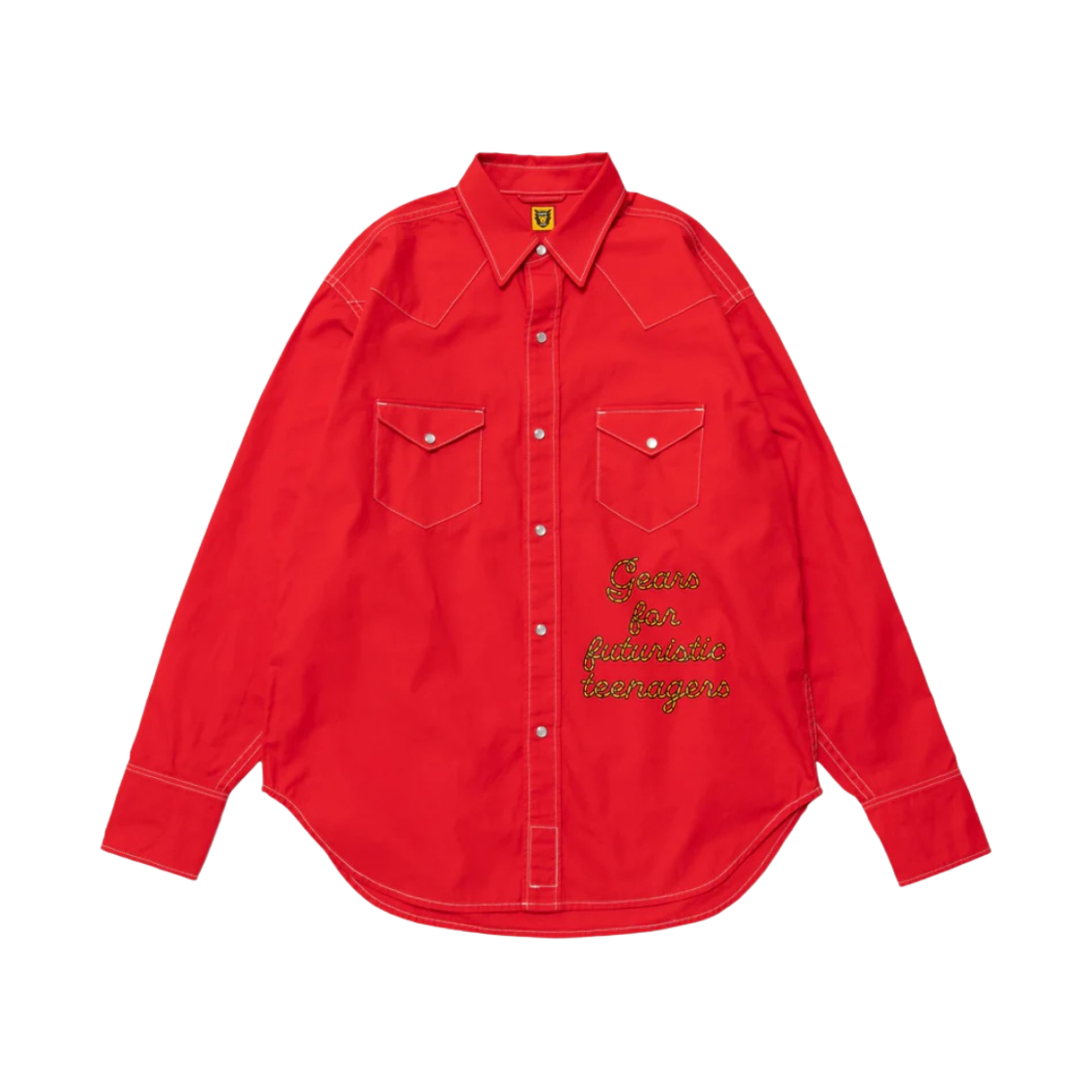 휴먼 메이드 웨스턴 셔츠 레드(Human Made Western Shirt Red) - 2