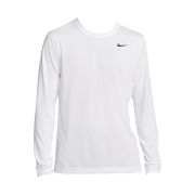 Nike Dri-Fit Legend Long Sleeve Fitness Top White - Asia