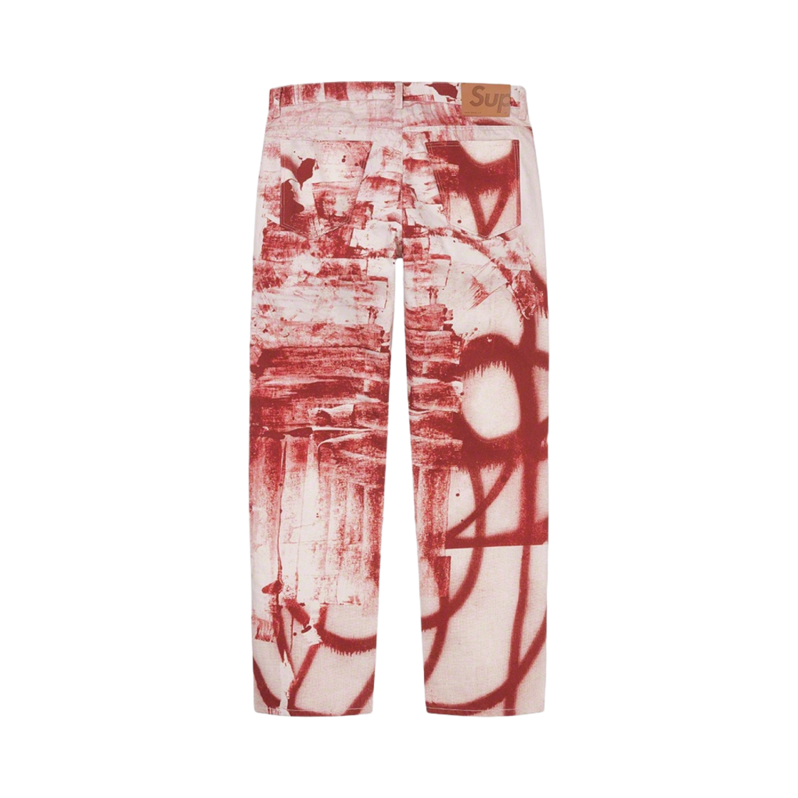 슈프림 크리스토퍼 울 레귤러 진 레드 - 21FW(Supreme Christopher Wool Regular Jean Red - 21FW) - 2
