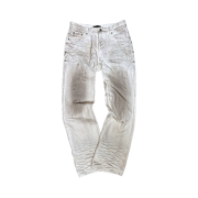 Undermycar Wrinkled Dirty Ivory Straight Jeans Dirty Ivory