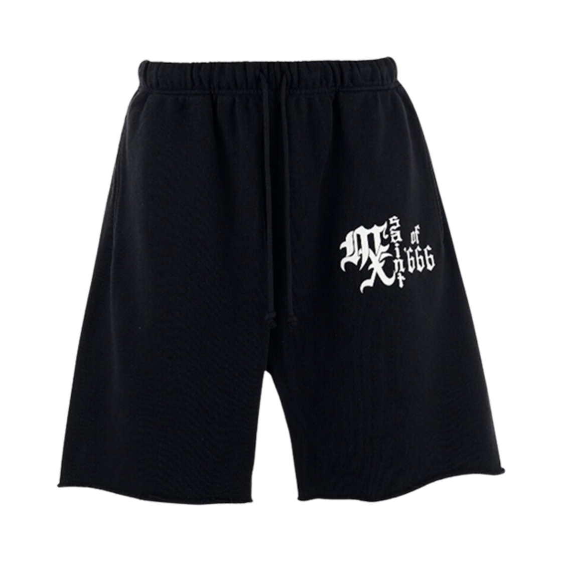 SM-HR8-0000-058 Saint Mxxxxxx MX666 Sweatshorts Black - 25SS