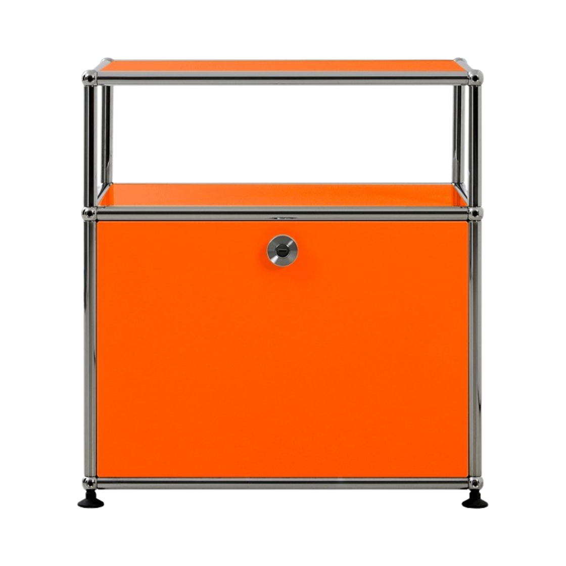 USM 할러 베드사이드 테이블 오렌지(USM Haller Bedside Table Orange)
