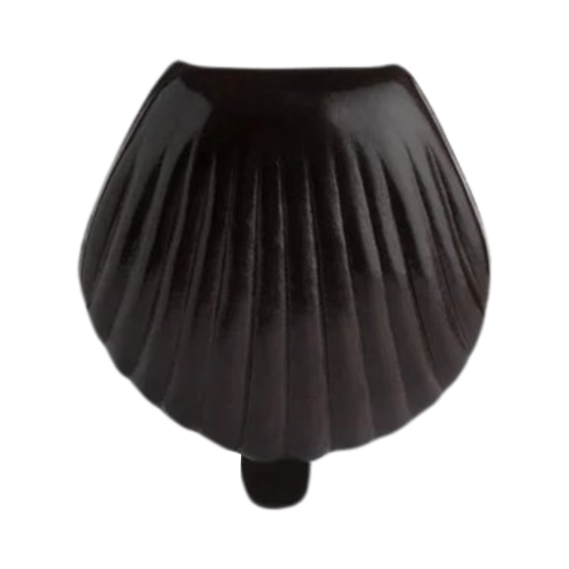 SL0005-LL0132-401 Lemaire Carlos Penafiel Shell Coin Purse Chocolate Fondant