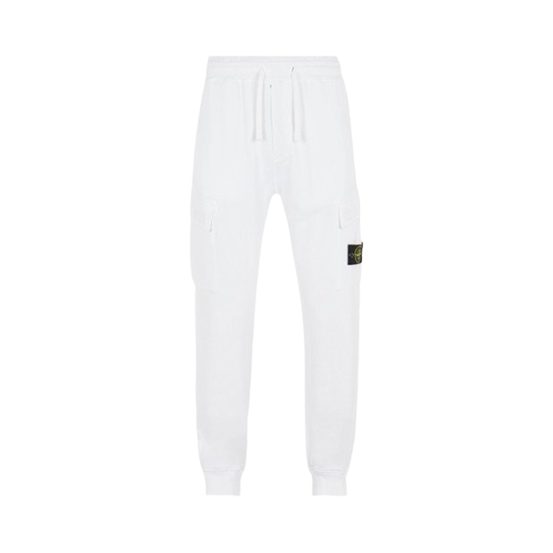 스톤 아일랜드 64751 코튼 플리스 가먼트 다이드 조깅 팬츠 화이트- 22SS(Stone Island 64751 Cotton Fleece Garment Dyed Jogging Pants White - 22SS) - 1