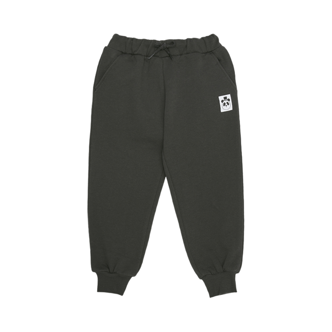 (키즈) 미니 로디니 베이직 스웨트팬츠 블랙((Kids) Mini Rodini Basic Sweatpants Black)
