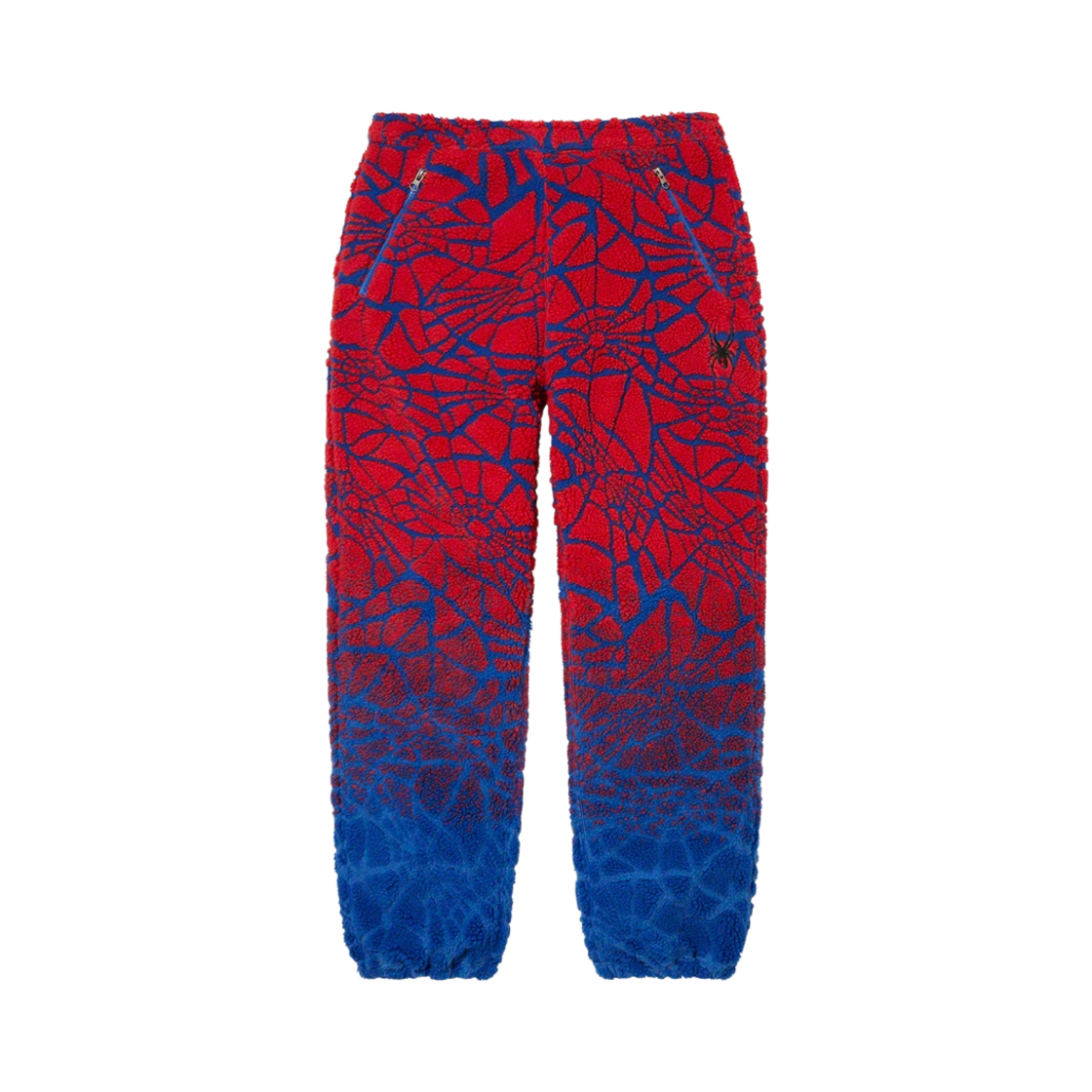슈프림 x 스파이더 웹 폴라 플리스 팬츠 로얄 - 22FW(Supreme x Spyder Web Polar Fleece Pants Royal - 22FW)