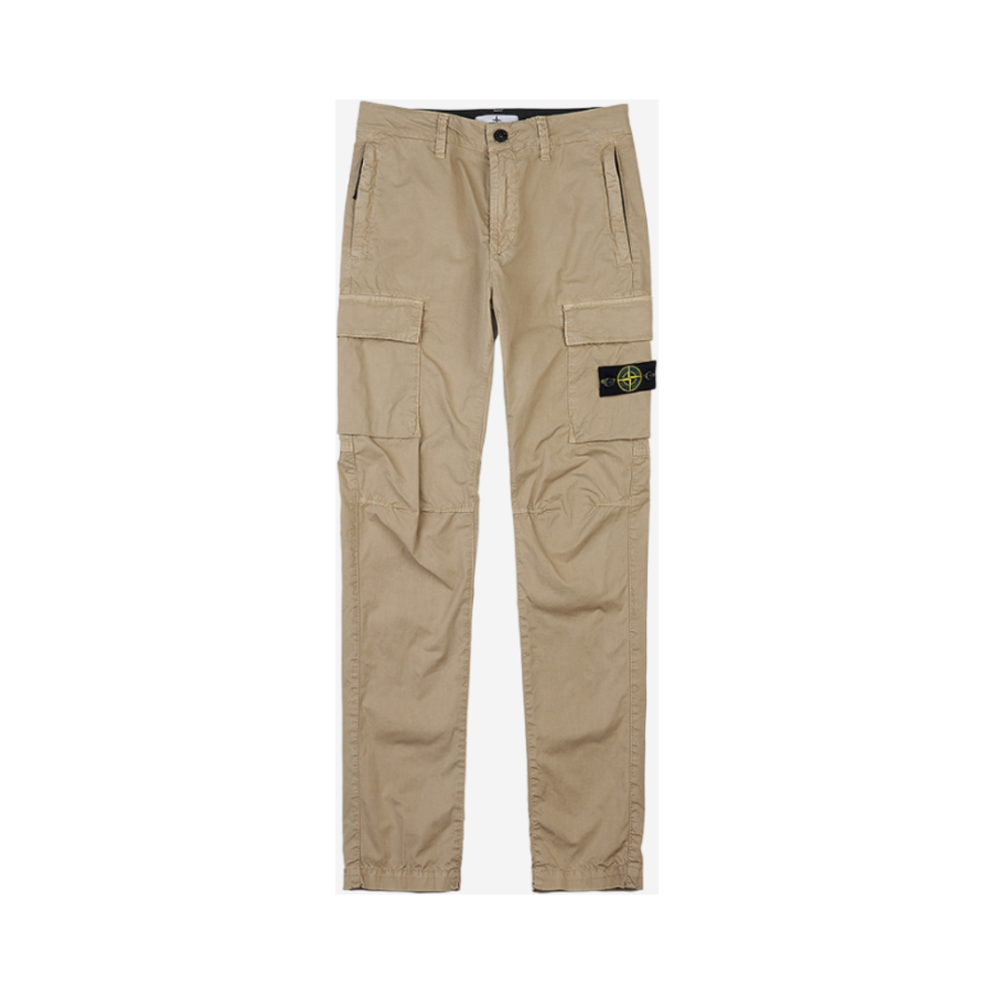 781630410-V0190 (Kids) Stone Island Patch Cargo Pants Beige - 23SS