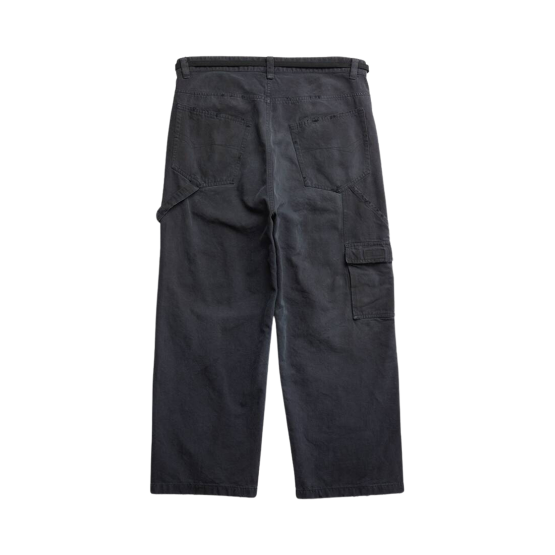 발렌시아가 크롭 스케이터 팬츠 블랙(Balenciaga Cropped Skater Pants Black) - 2