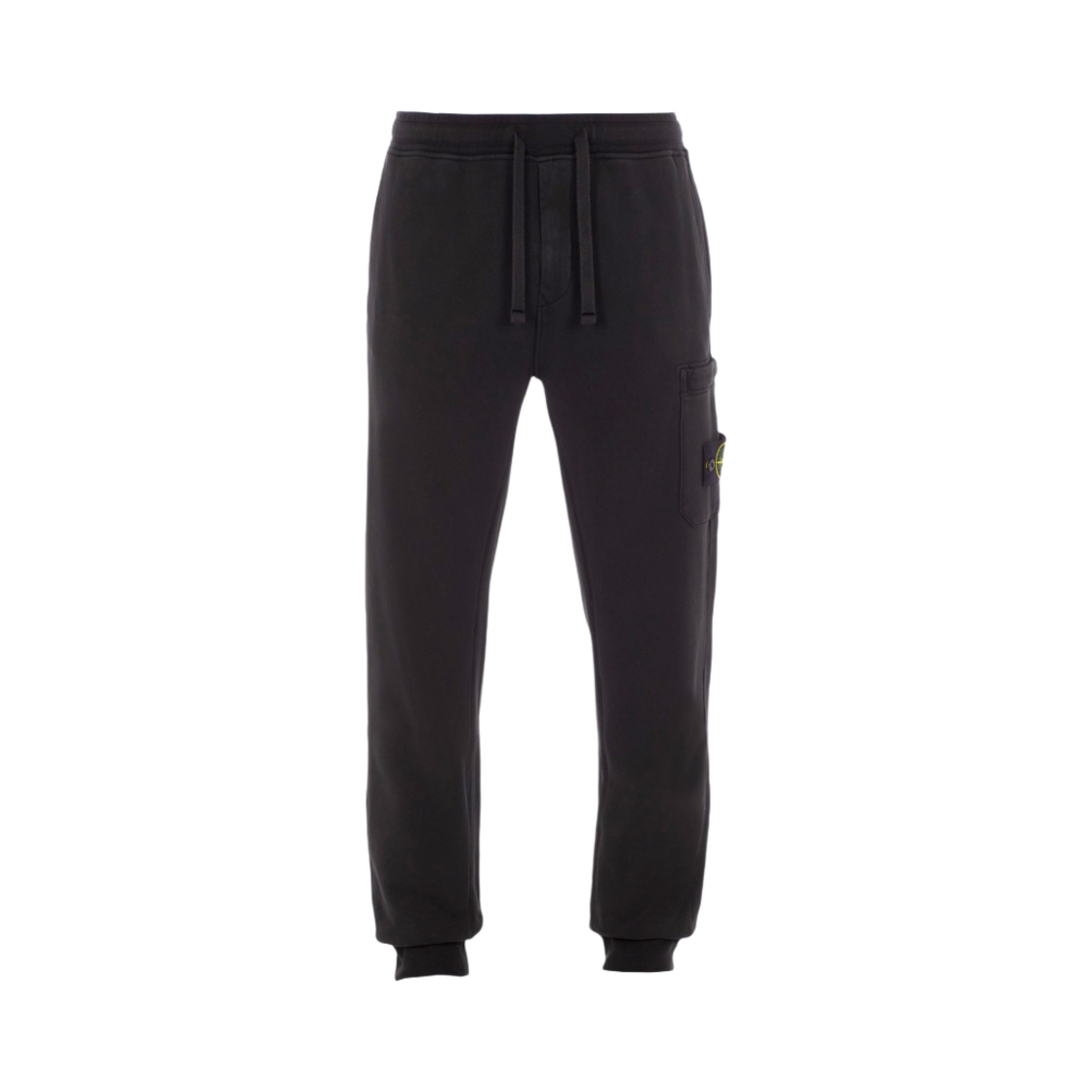 스톤 아일랜드 64451 코튼 플리스 가먼트 다이드 카고 조깅 팬츠 블랙 - 23SS(Stone Island 64451 Cotton Fleece Garment Dyed Cargo Jogging Pants Black - 23SS) - 1