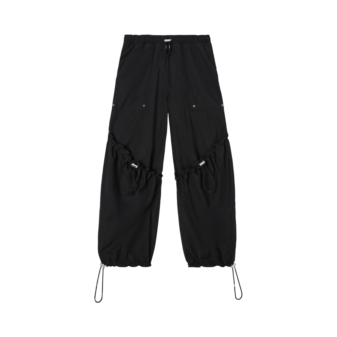 (W) 디 아티코 오버사이즈 팬츠 블랙((W) The Attico Oversized Pants Black)