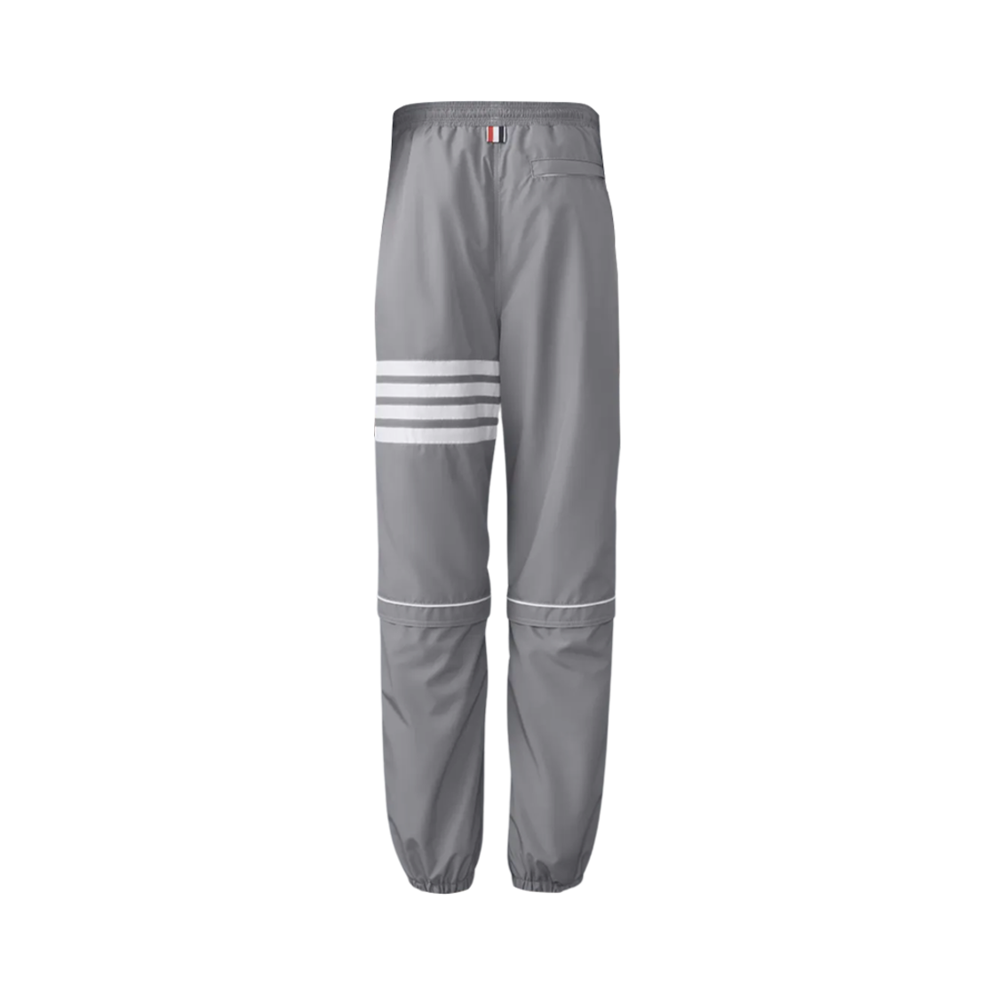 톰브라운 미드 라이즈 립스탑 트랙 팬츠 그레이(Thom Browne Mid Rise Ripstop Track Pants Grey) - 2
