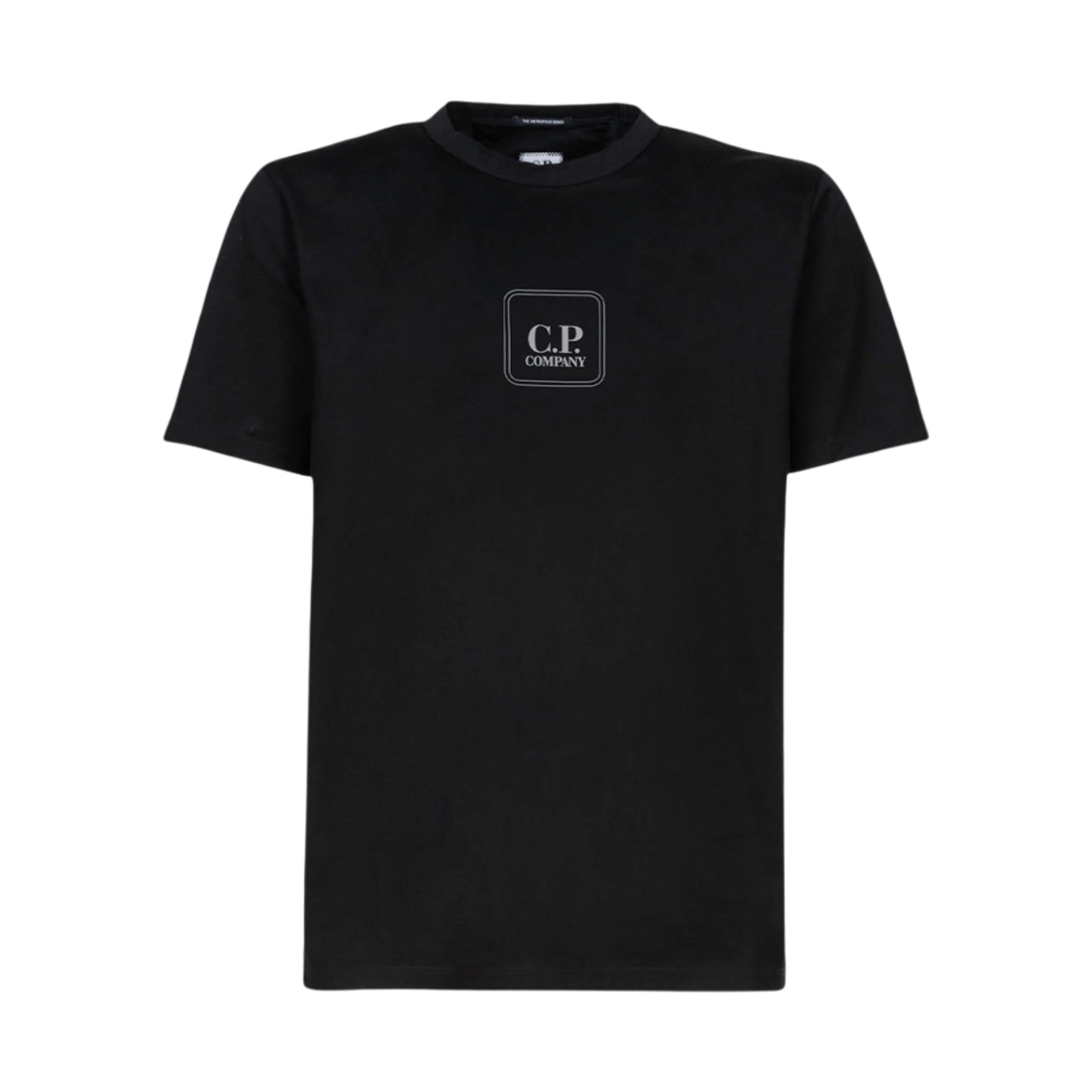C.P. 컴퍼니 메트로폴리스 시리즈 머서라이즈드 저지 티셔츠 블랙 - 22FW(C.P. Company Metropolis Series Mercerized Jersey T-Shirt Black - 22FW) - 1