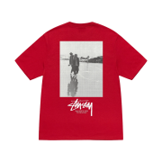 Stussy Low Tide T-Shirt Dark Red
