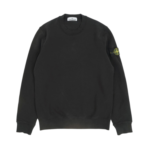 스톤 아일랜드 63020 크루넥 스웨트셔츠 블랙 - 22FW