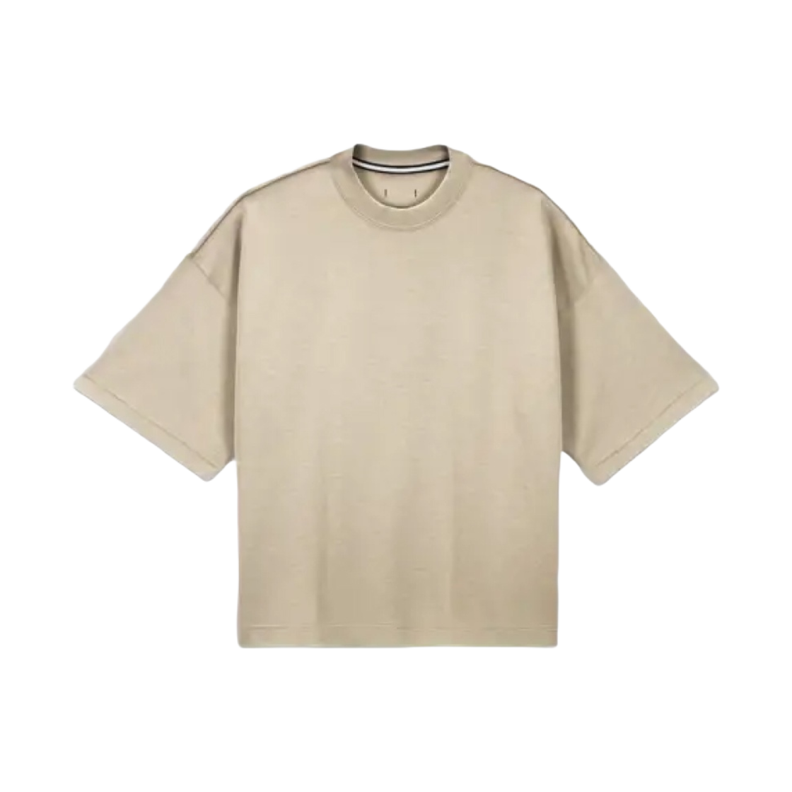 나이키 NSW 테크 플리스 리이매진드 오버사이즈 숏슬리브 스웨트셔츠 카키 - US/EU(Nike NSW Tech Fleece Reimagined Oversized Short Sleeve Sweatshirt Khaki - US/EU) - 1