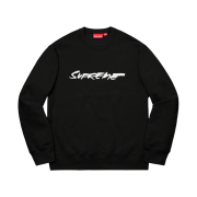 Supreme Futura Logo Crewneck Black - 20FW