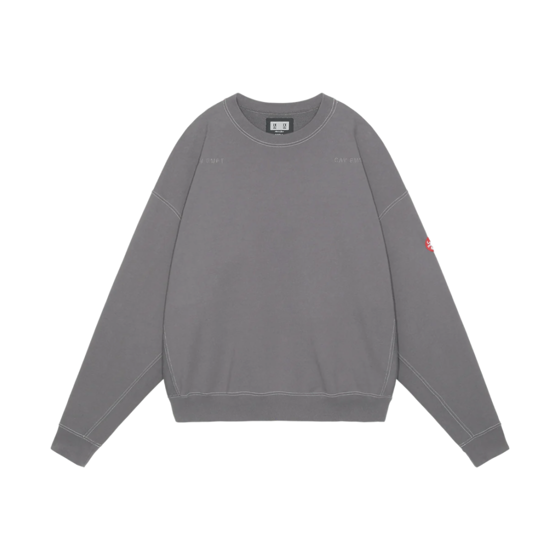 카브엠트 인버터 크루넥 차콜 - 24FW(Cav Empt Inverter Crew Neck Charcoal - 24FW) - 2