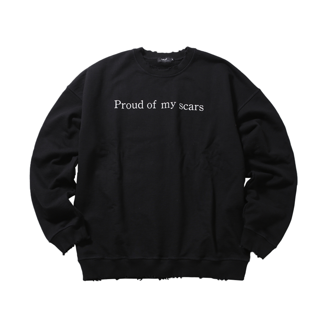 티비오에스 스카 시리즈 탑 005 블랙(T.B.O.S Scars Series Top 005 Black)