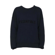 Essentials Knit Sweater Navy/Dark Navy - Ssense Exclusive