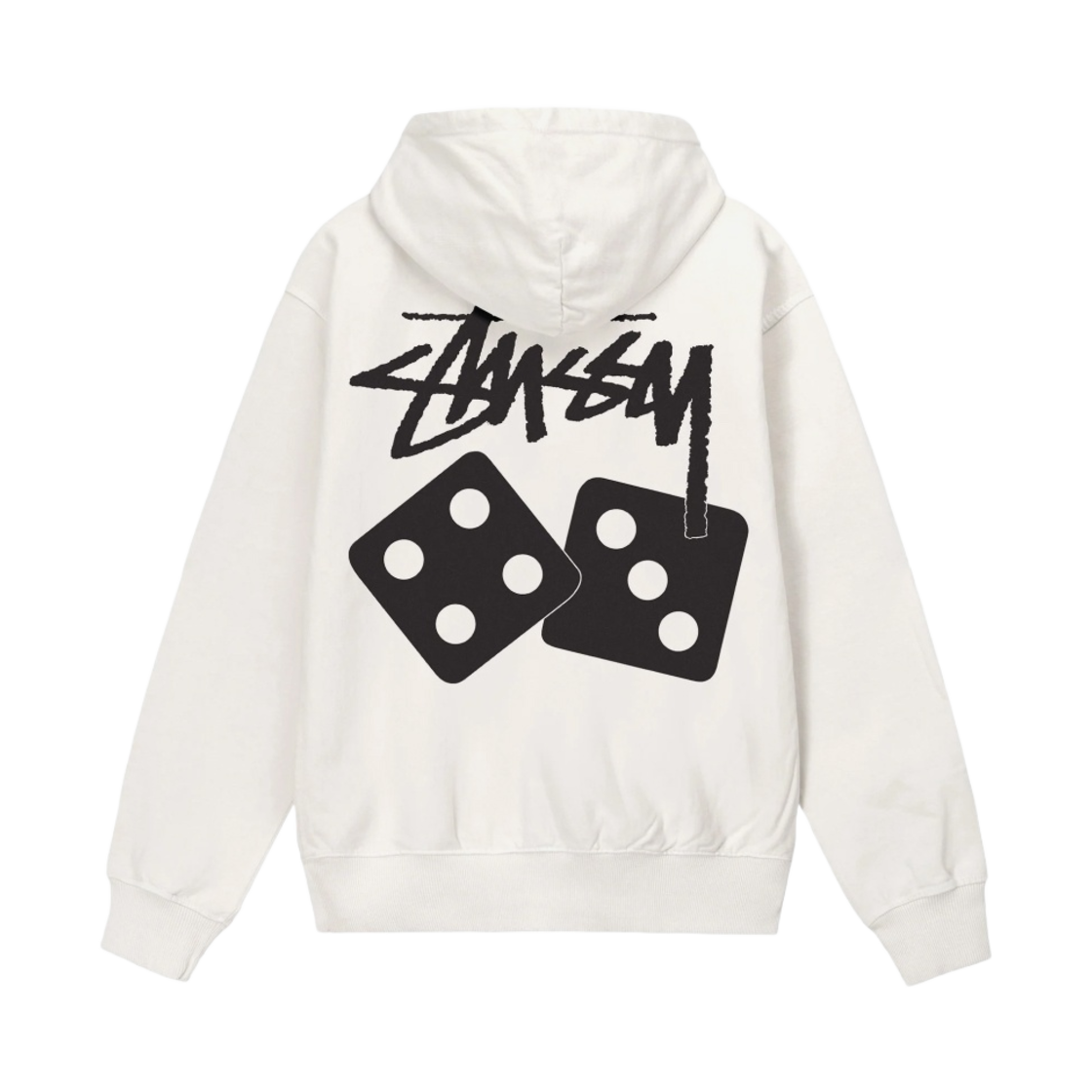 스투시 다이스 피그먼트 다이드 후드 내츄럴 | Stussy | KREAM