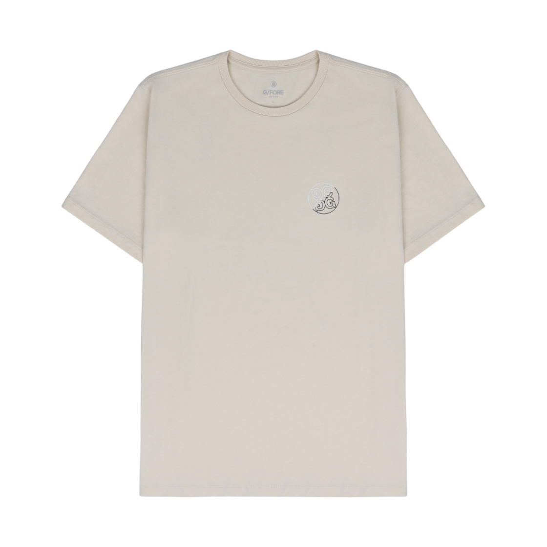 지포어 월드와이드 코튼 슬림핏 티셔츠 스톤(G/Fore Worldwide Cotton Slim Fit T-Shirt Stone) - 2
