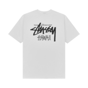 Stussy Stock Hawaii T-Shirt White