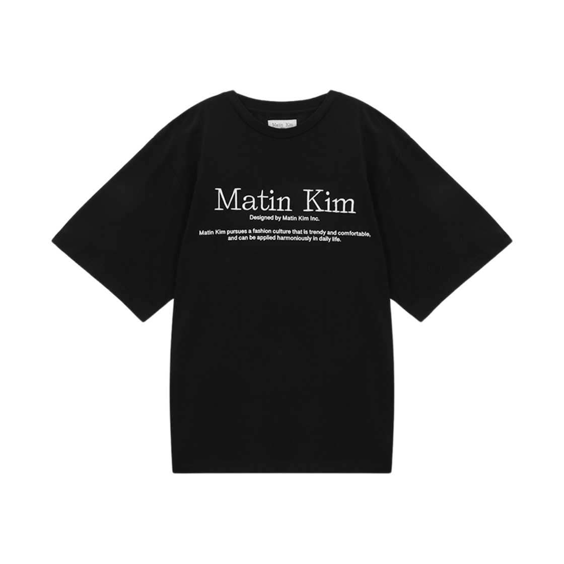 MK2400TS005M (W) Matin Kim Matin Heritage Top Black