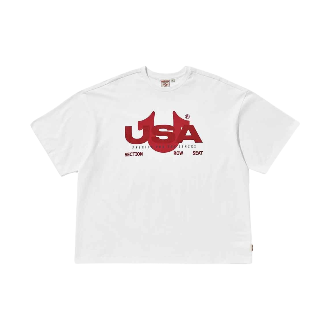 트루릴리젼 USA 티셔츠 화이트