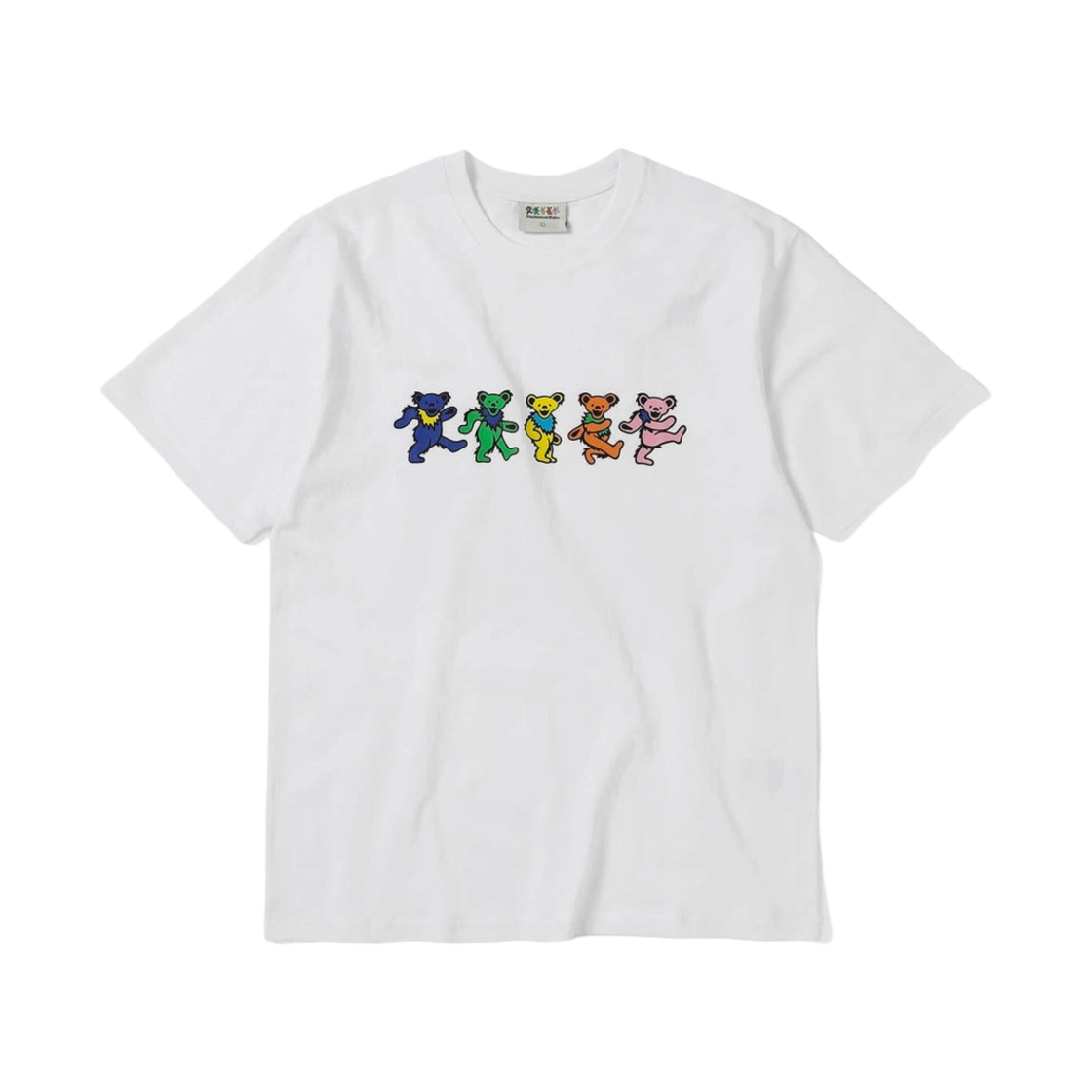 디스이즈네버댓 x 그레이트풀 데드 댄싱 베어 티셔츠 화이트(Thisisneverthat x Grateful Dead Dancing Bears T-Shirt White)