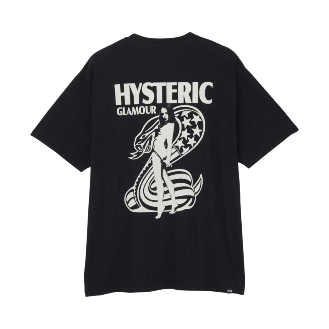 히스테릭 글래머 US 코브라 티셔츠 블랙(Hysteric Glamour US Cobra T-Shirt Black) - 2